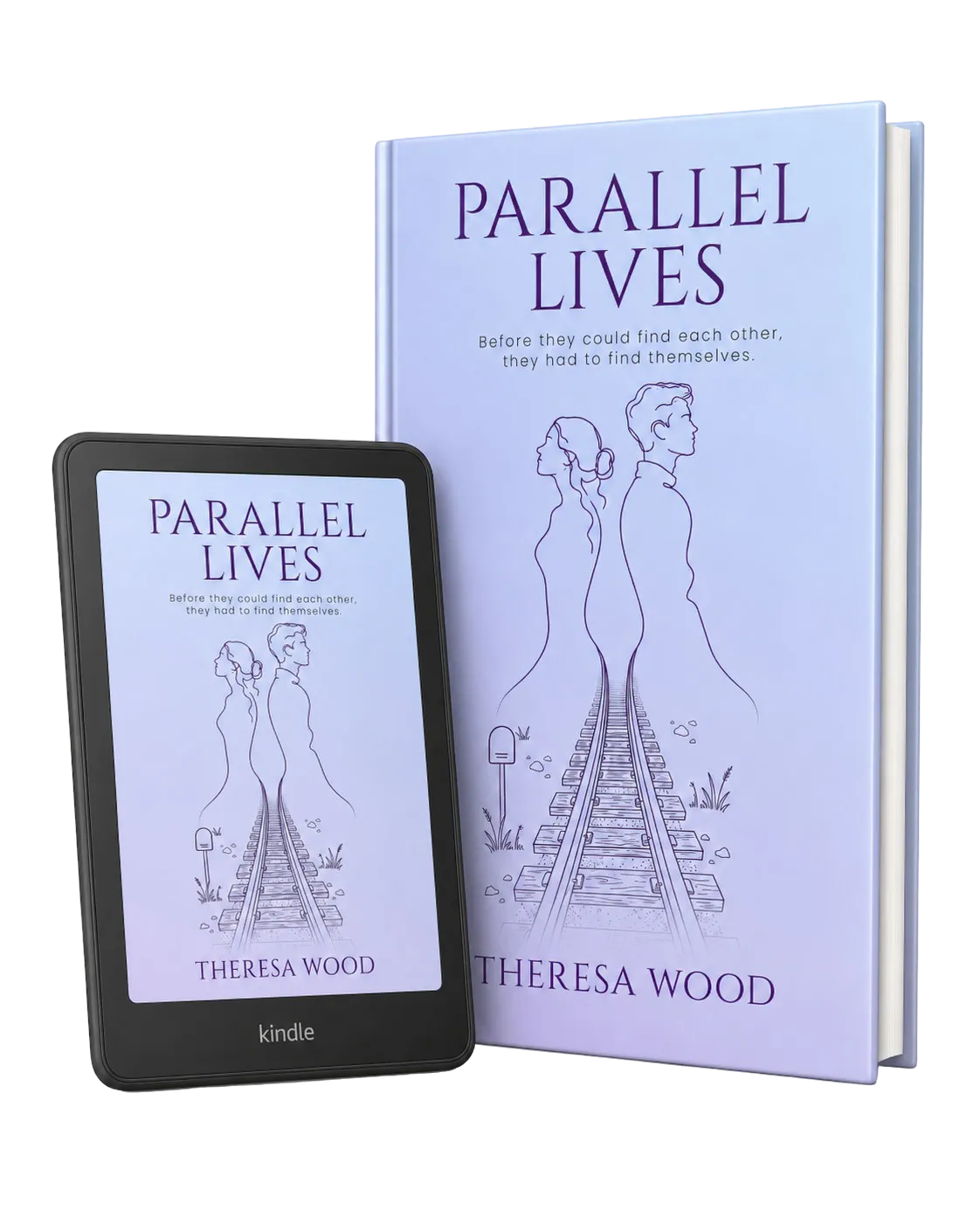 Parallel Lives by Theresa Wood in paperback and Kindle editions